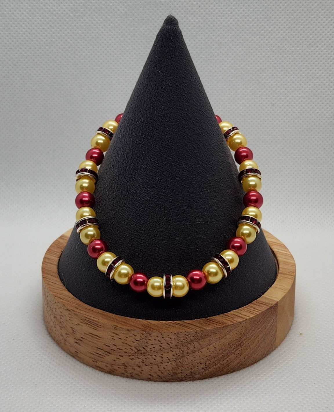 Yellow and red (size 7.5 ")