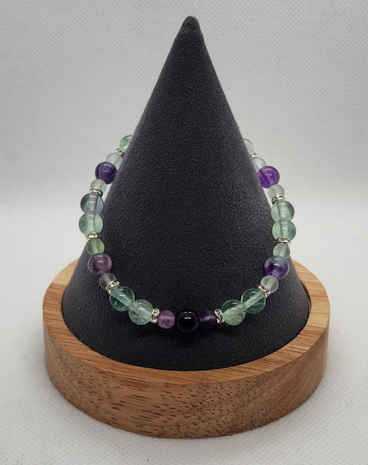 Light green and purple (7.5")