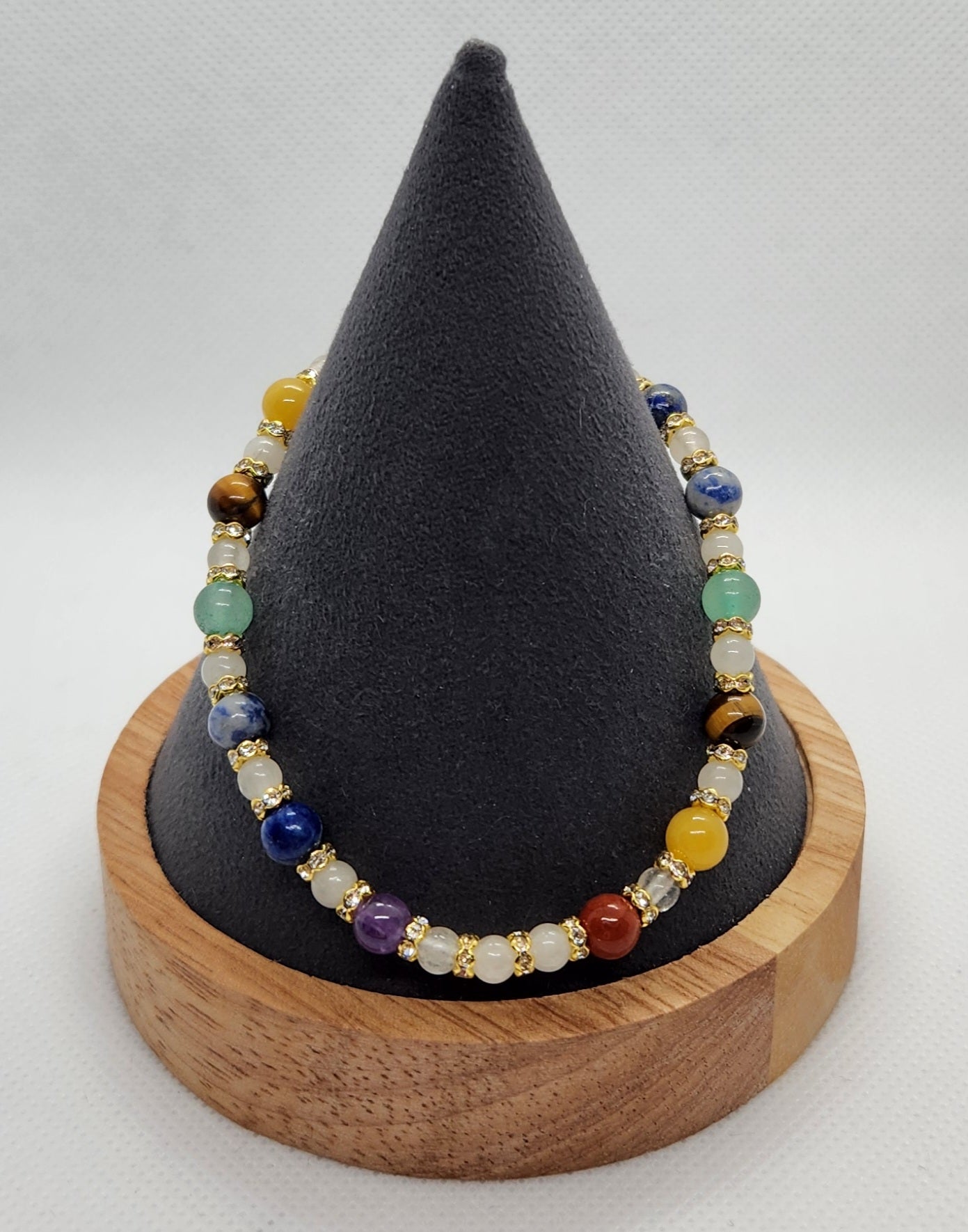 Chakra with gold ( size 8")